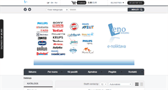 Desktop Screenshot of leno.lv